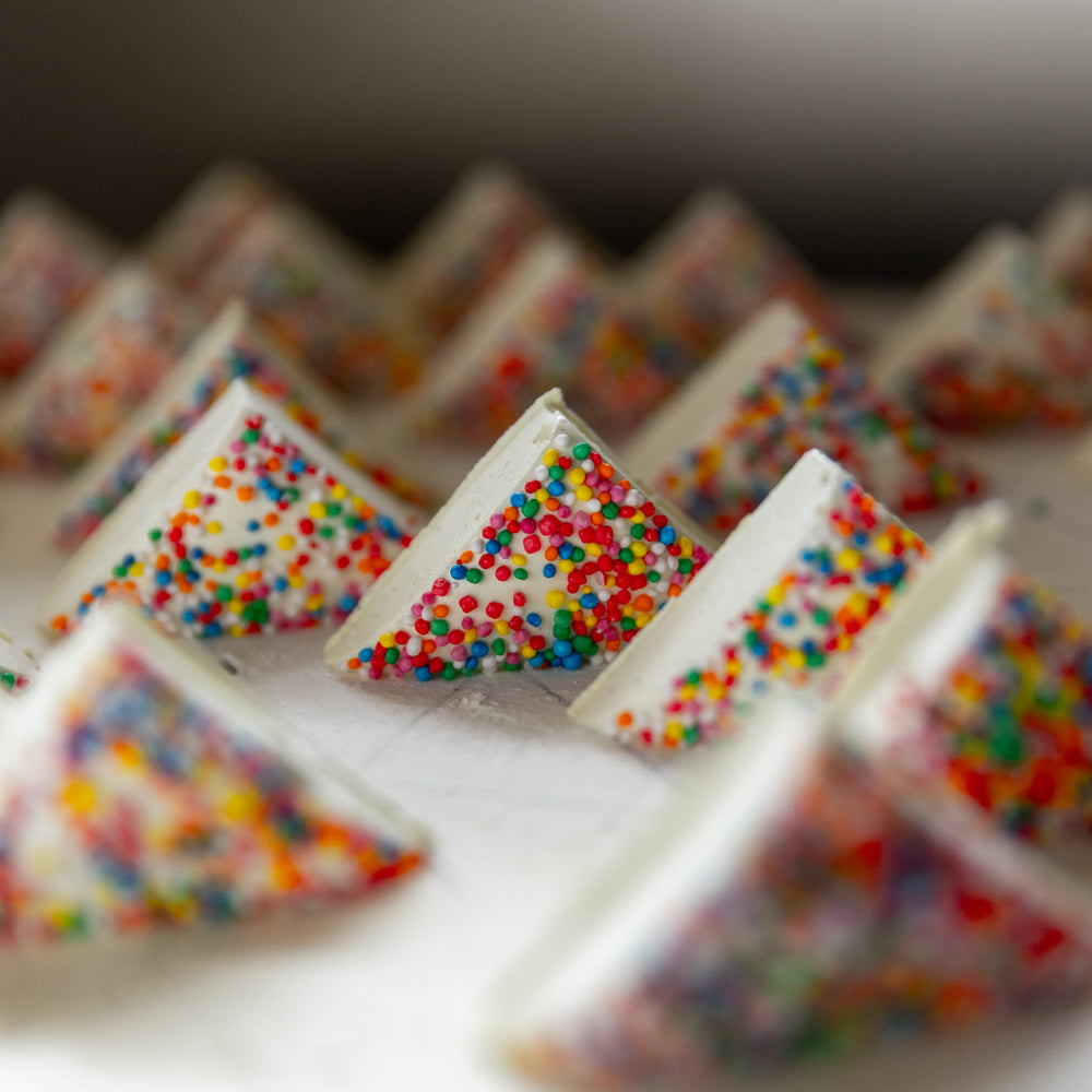Handmade fairy bread marshmallows made in Perth australia.