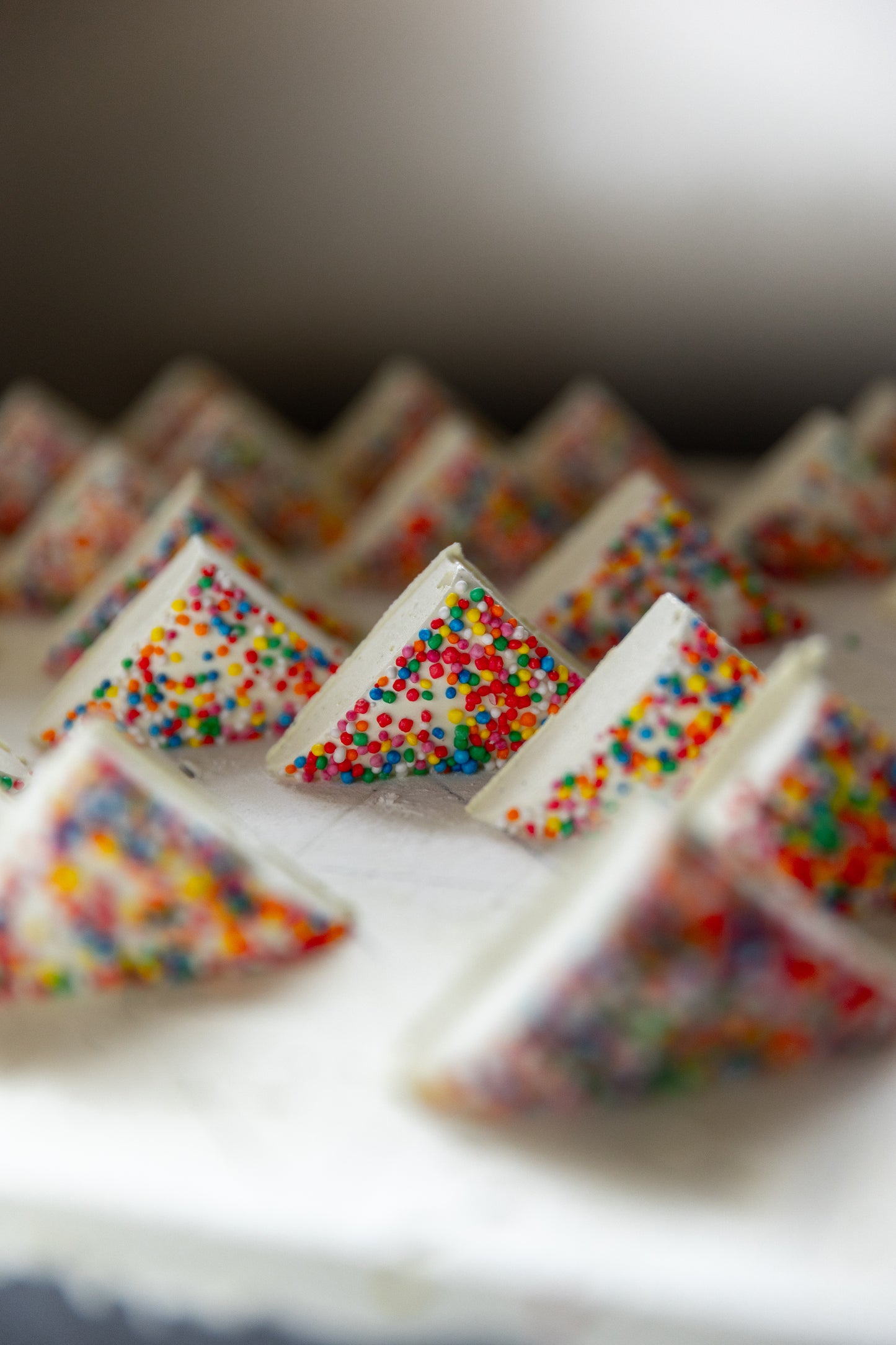 Handmade fairy bread marshmallows made in Perth australia.